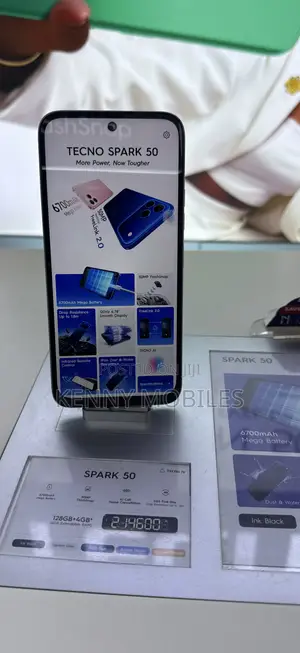 New Tecno Spark 50 128 GB Blue