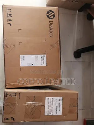 HP Desktop and Monitor