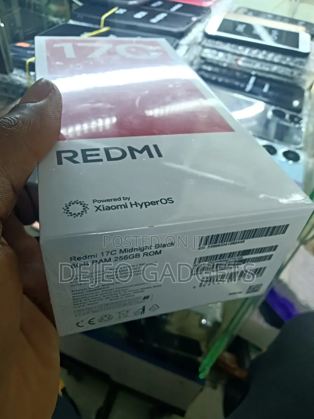 New Xiaomi Redmi 17C 128 GB Black