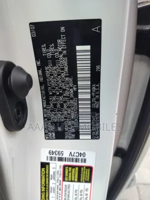 Toyota Sienna 2007 White
