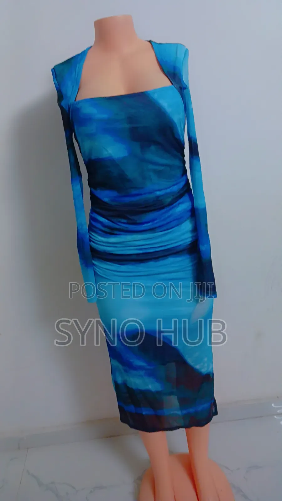Beautiful Blue Mesh Dress