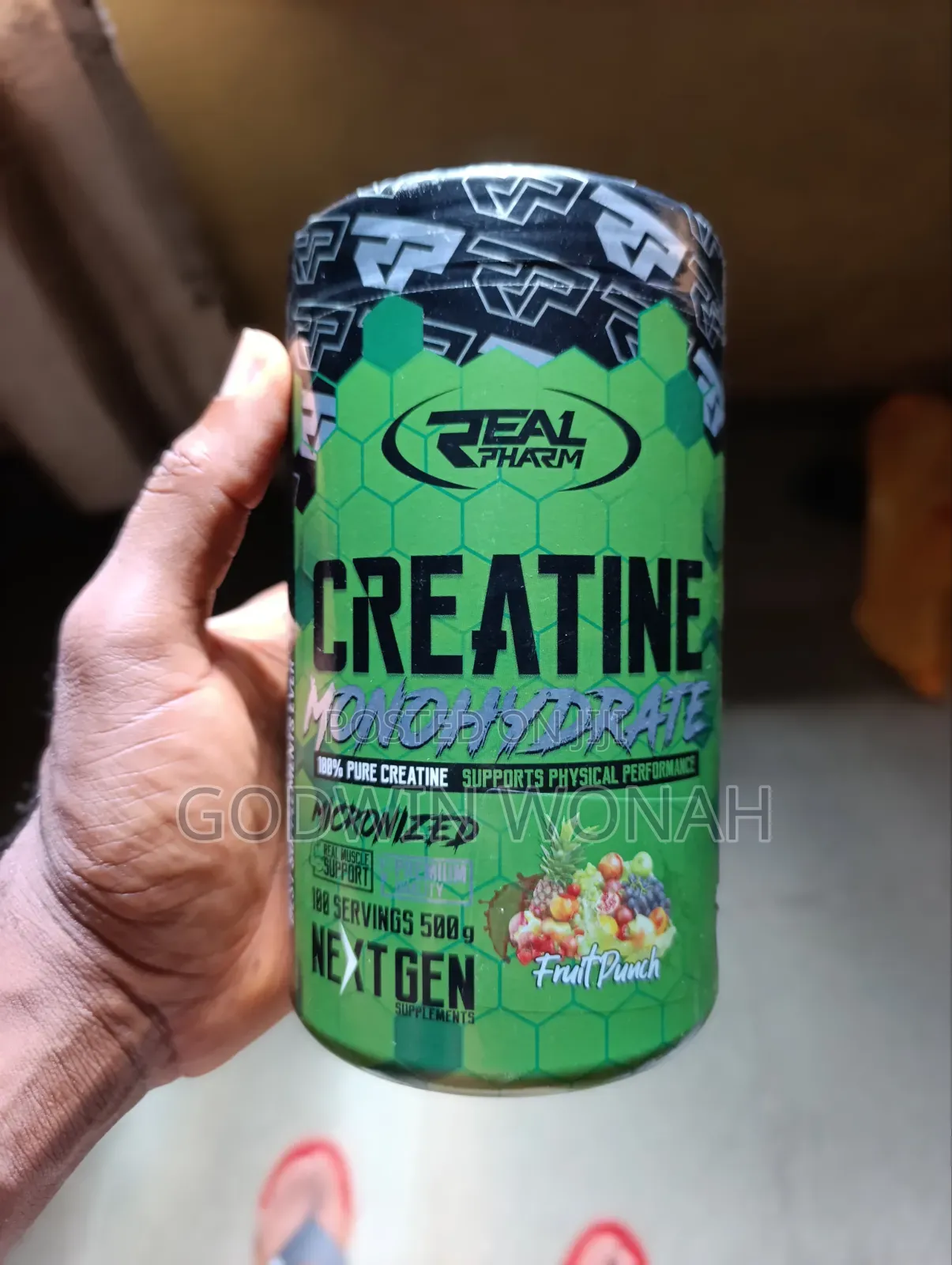 Realpharm Creatine 500g 90 Servings