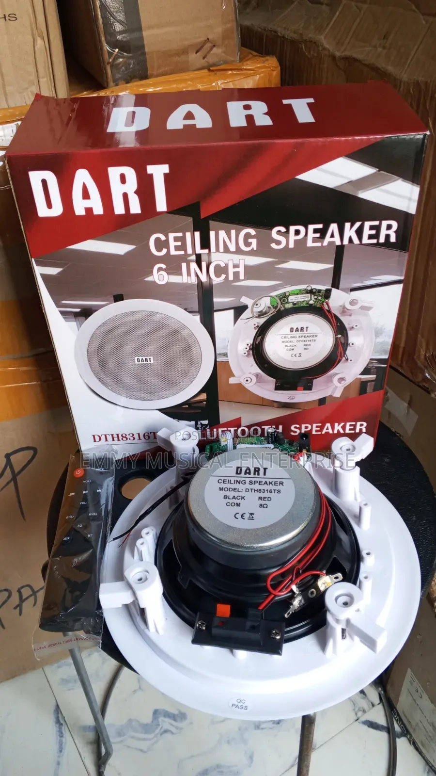 Original Dart Single Bluetooth Ceiling/Pop Speaker