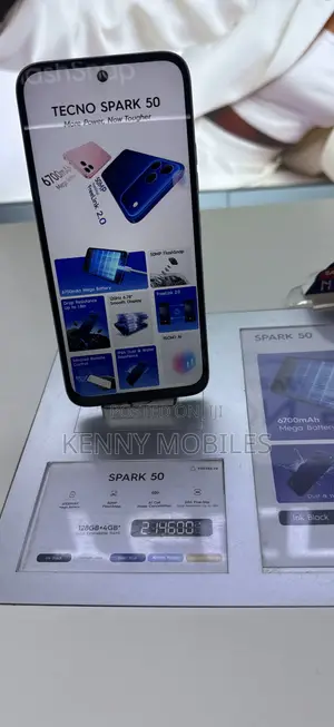 New Tecno Spark 50 128 GB Blue