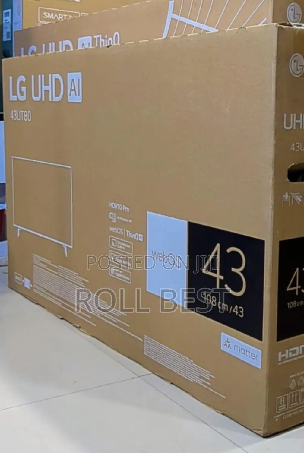 43 Inch Smart TV LG