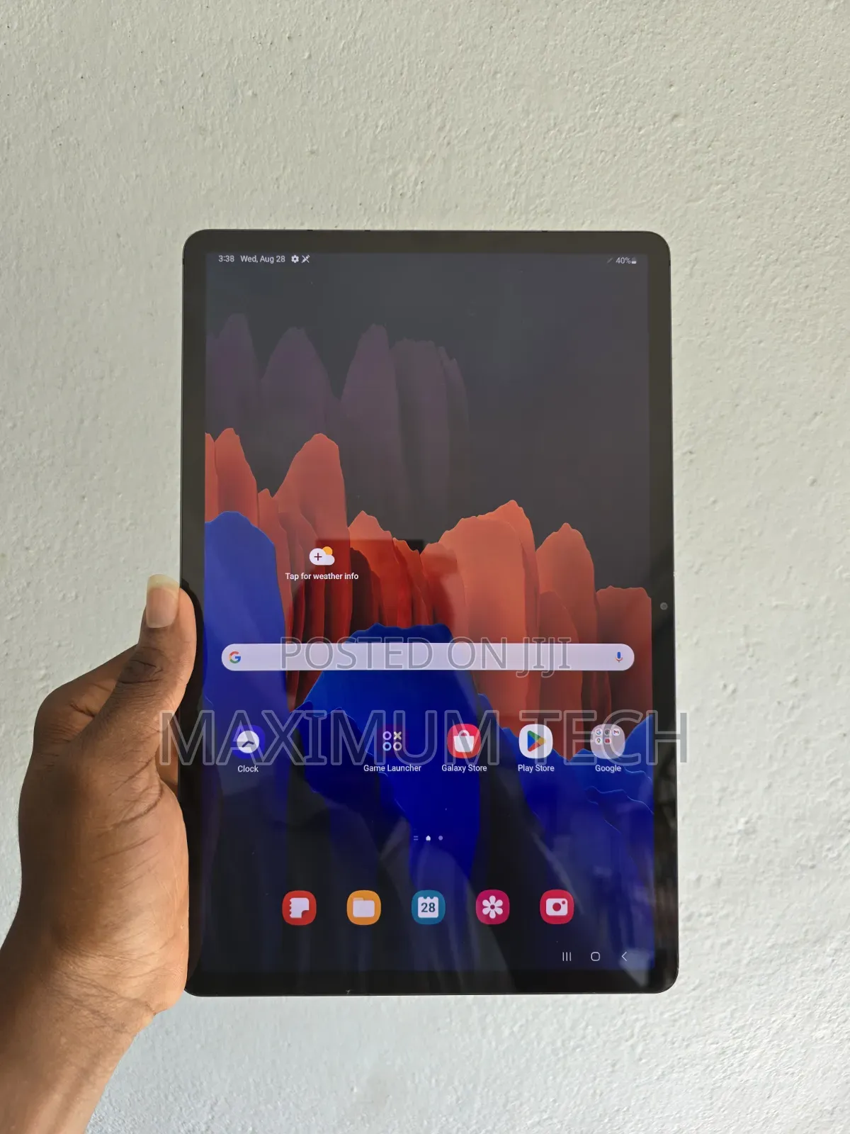 Samsung Galaxy Tab S7+ 256 GB Black