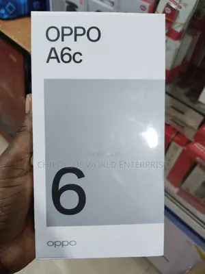 New Oppo A6c 128 GB Black