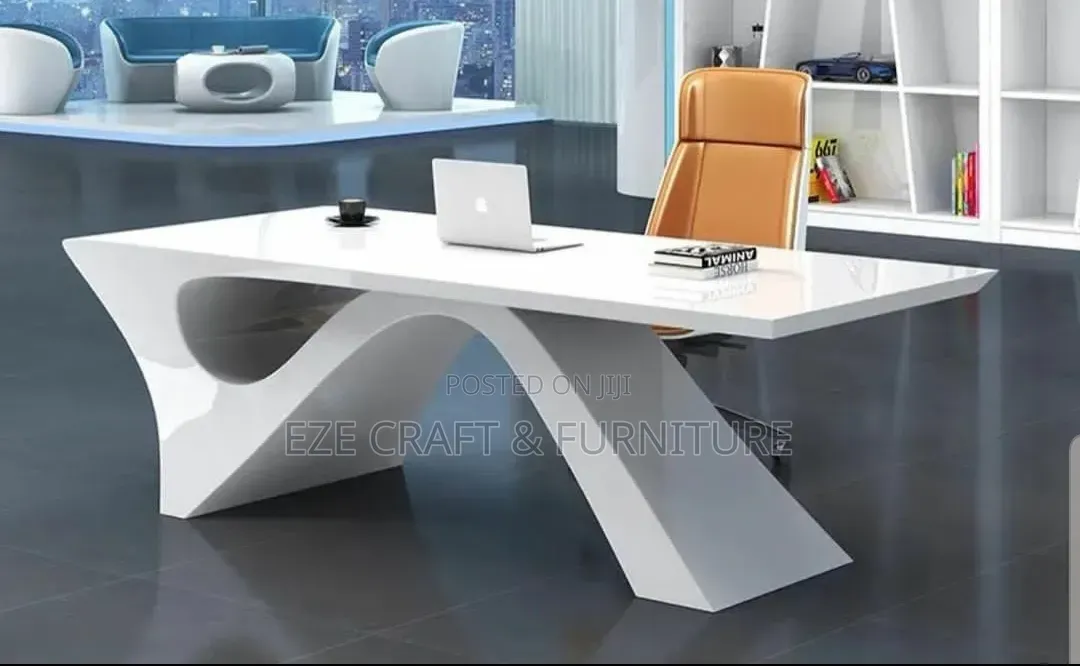 White Luxury MD Executive 2meters Office Table