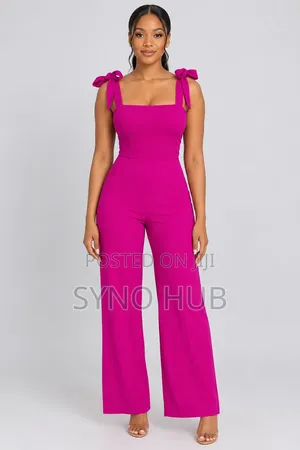 Cute Pink Jumpsuit
