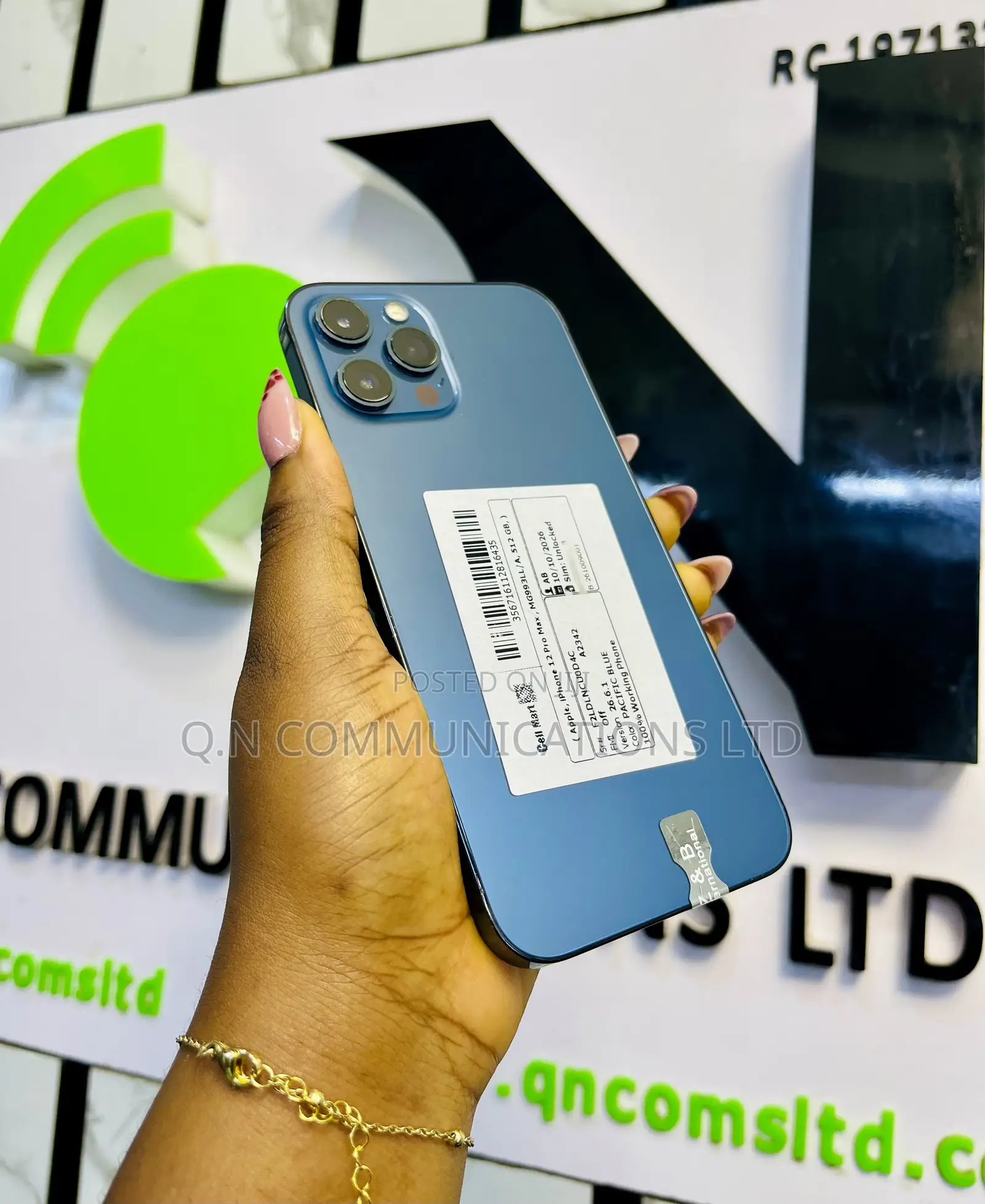 Apple iPhone 12 Pro Max 512 GB Blue