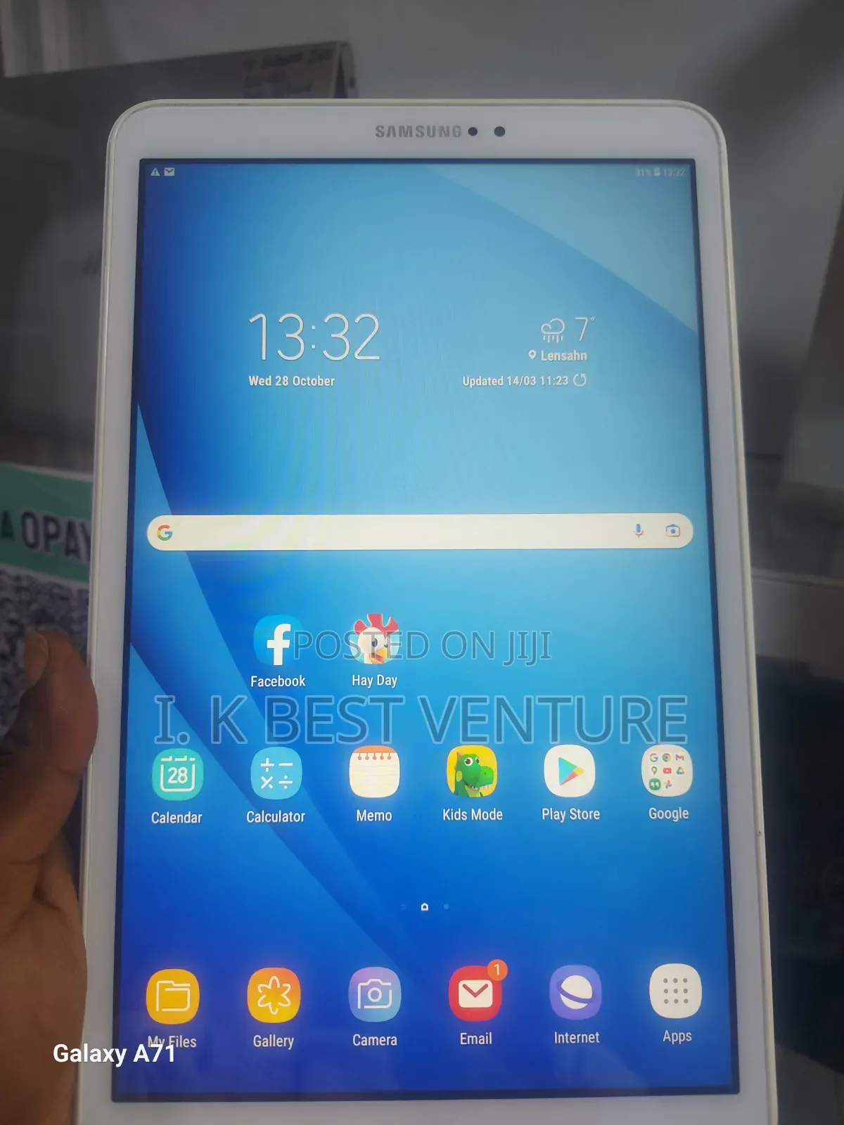 Samsung Galaxy Tab A 10.1 (2016) 32 GB White