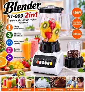 Blender ST-999 2 in 1 Super Blender and Grinder
