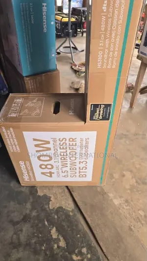 Hisense Soundbar With Subwoofer 480W 3.1CH (HS3100