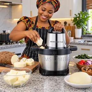 Silver Crest Plus 8L Electric Yam & Fufu Pounder and Food Processor