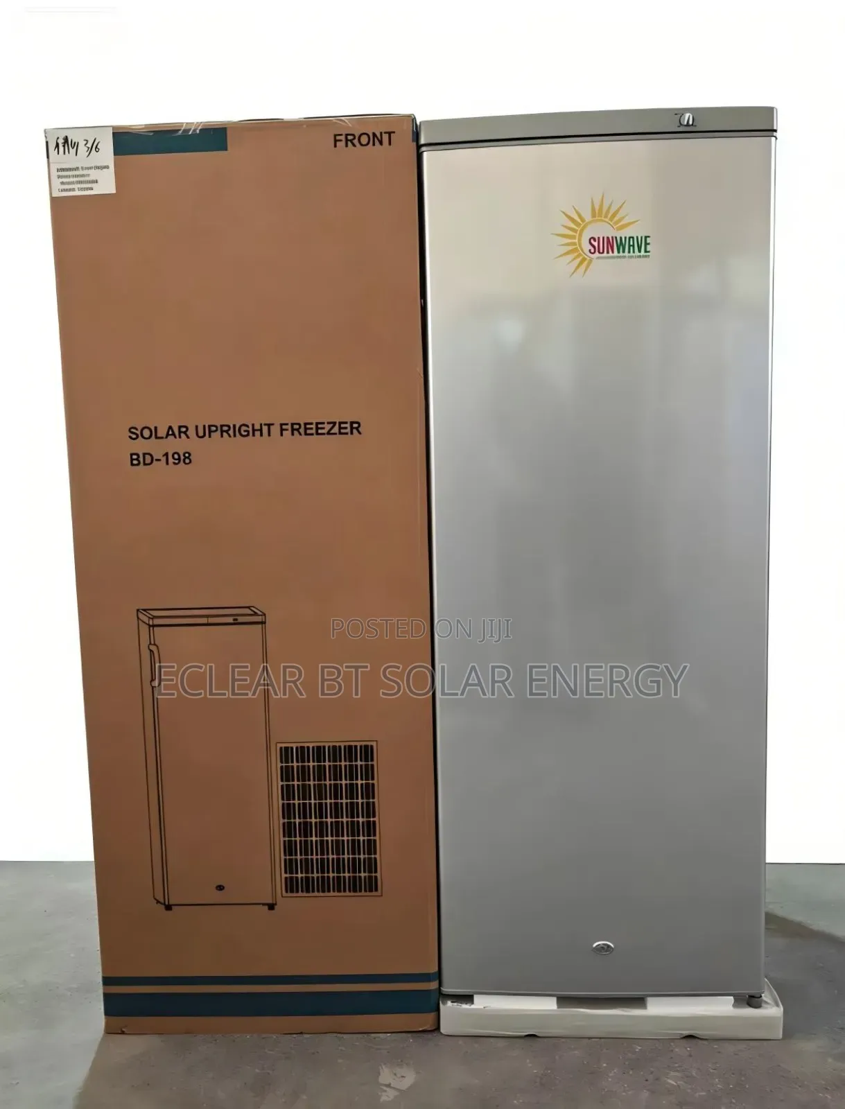 Sunwave Solar Upright Freezer (Model BD-198),