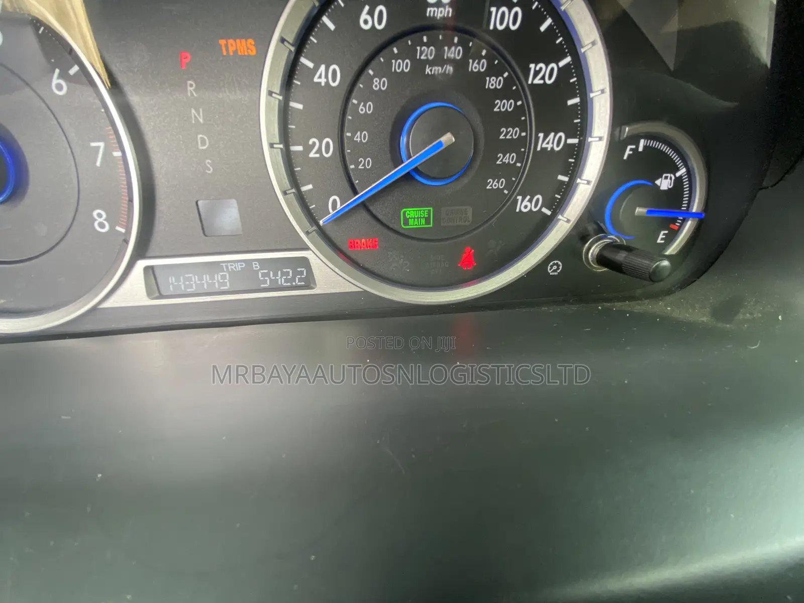 Honda Crosstour 2013 Blue