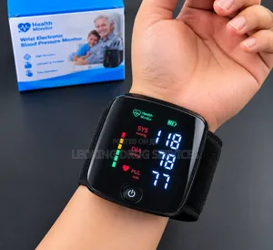 Digital Wrist Blood Pressure Monitor - Portable Automatic BP Machine