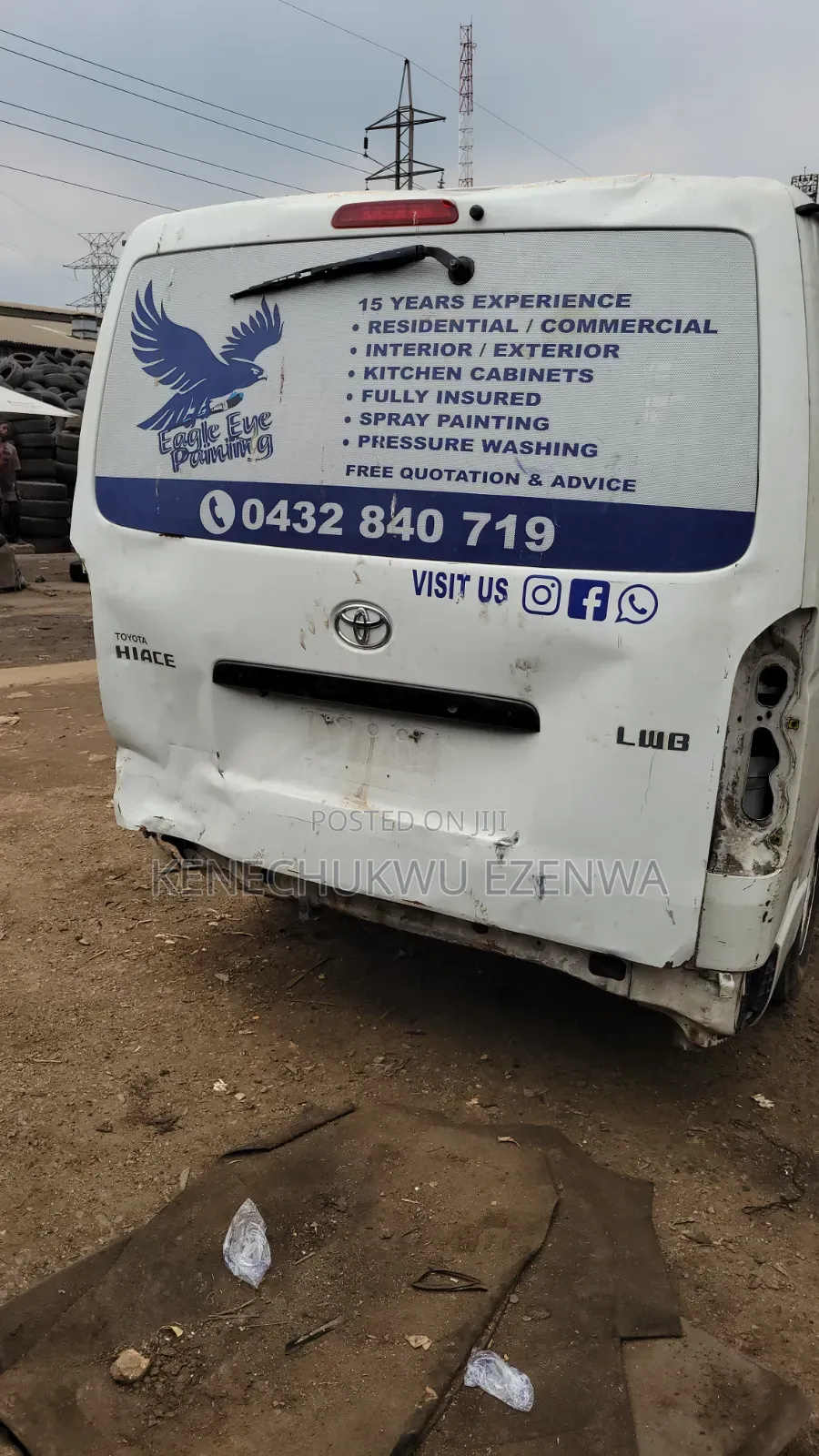 Toyota HiAce 2005 White