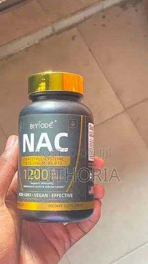 NAC 1200mg – N-Acetyl L-Cysteine- With Selenium, Vitamin B6 & B12