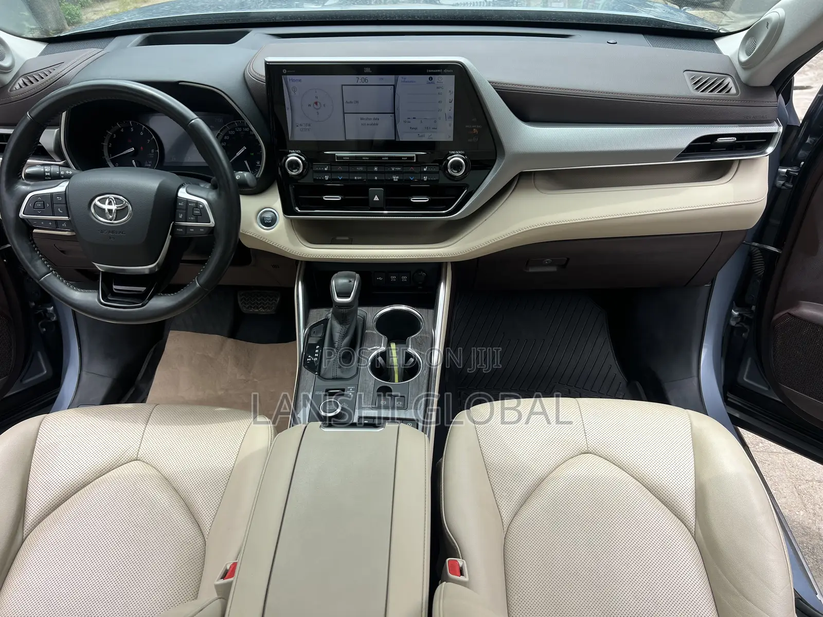 Toyota Highlander Platinum AWD 2020 Blue