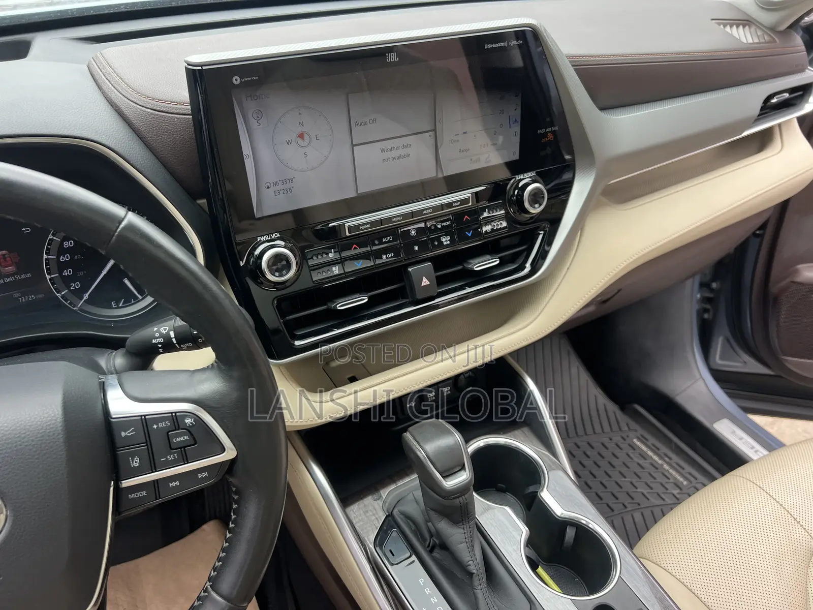 Toyota Highlander Platinum AWD 2020 Blue