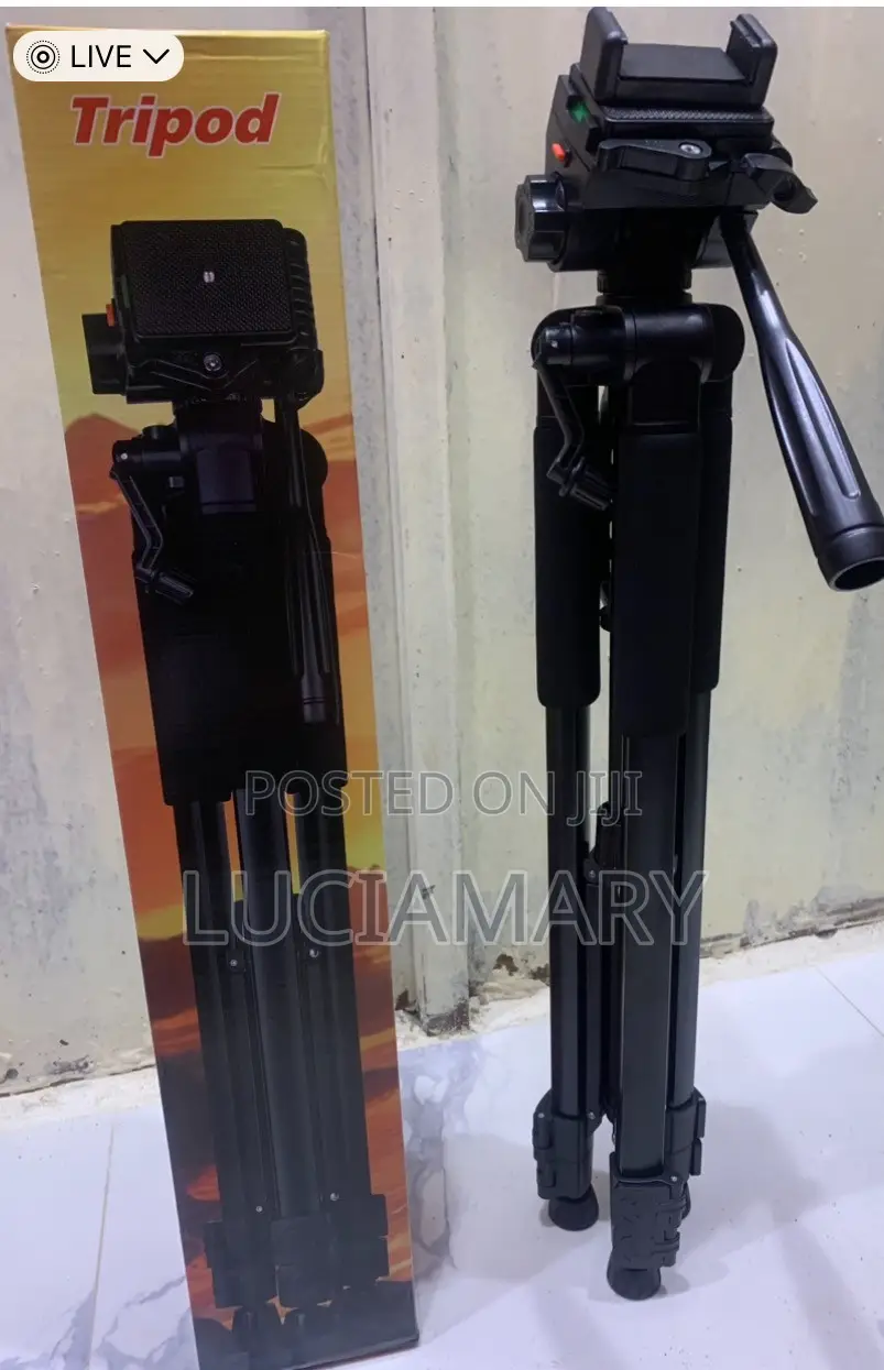 Professional Tripod Stand 640m Height Working Height 610