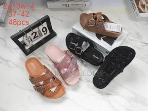 Woman Glitter Slide Slippers Sizes 37 -42