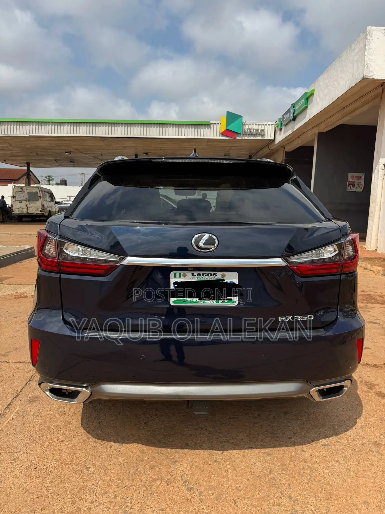 Lexus RX 2016 Blue