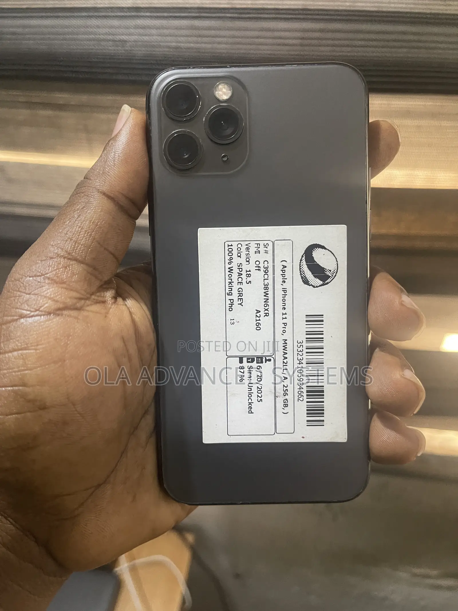 Apple iPhone 11 Pro 256 GB Graphite