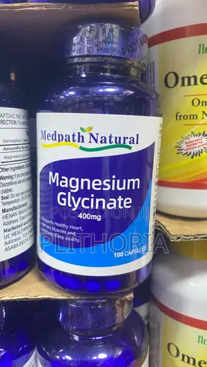 Magnesium Glycinate 400mg - High Absorption – 100 Capsules