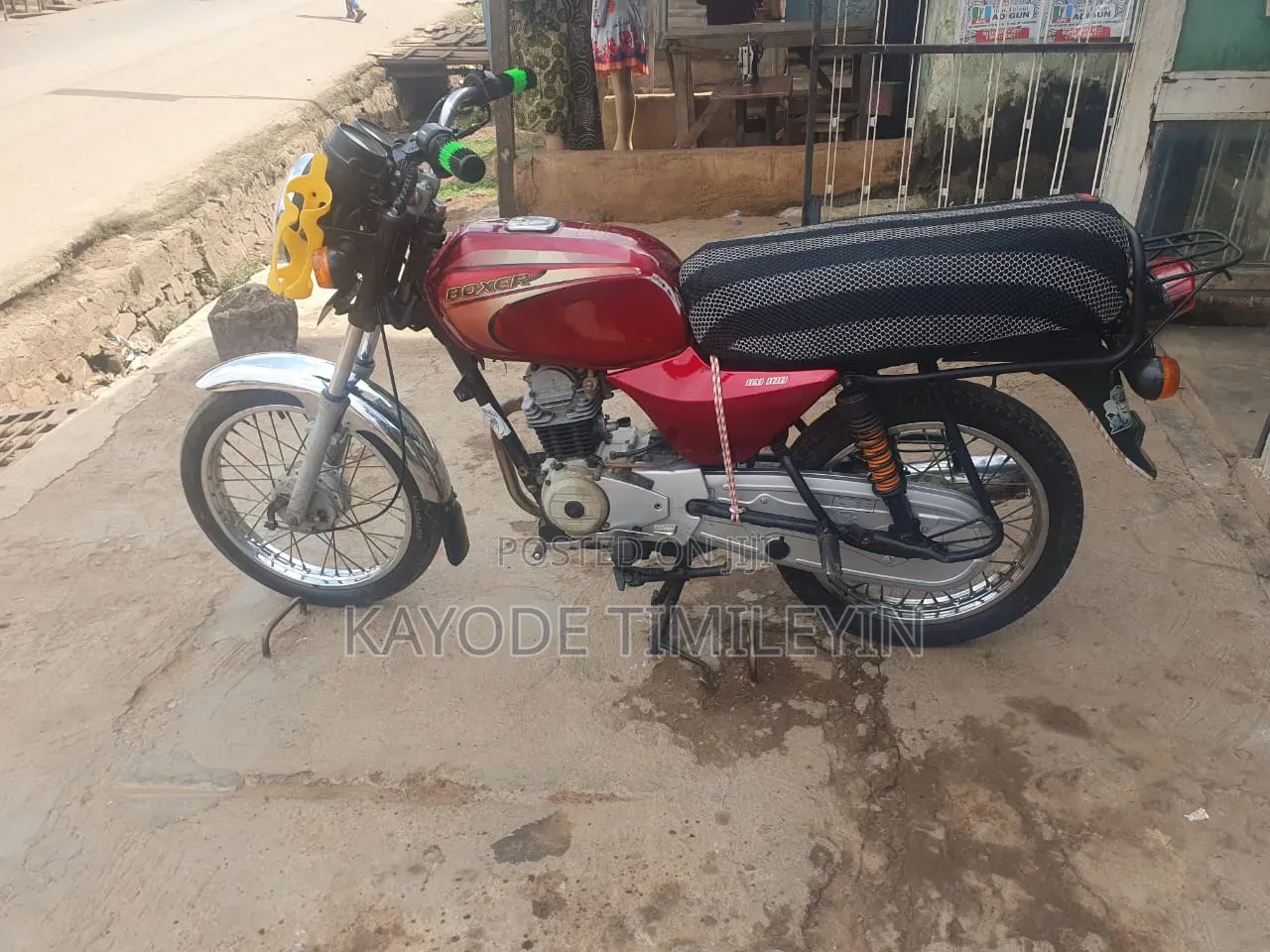 Bajaj Boxer BM100ES 2021 Red