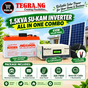 1.5kva Su-Kam Inverter All in One Combo