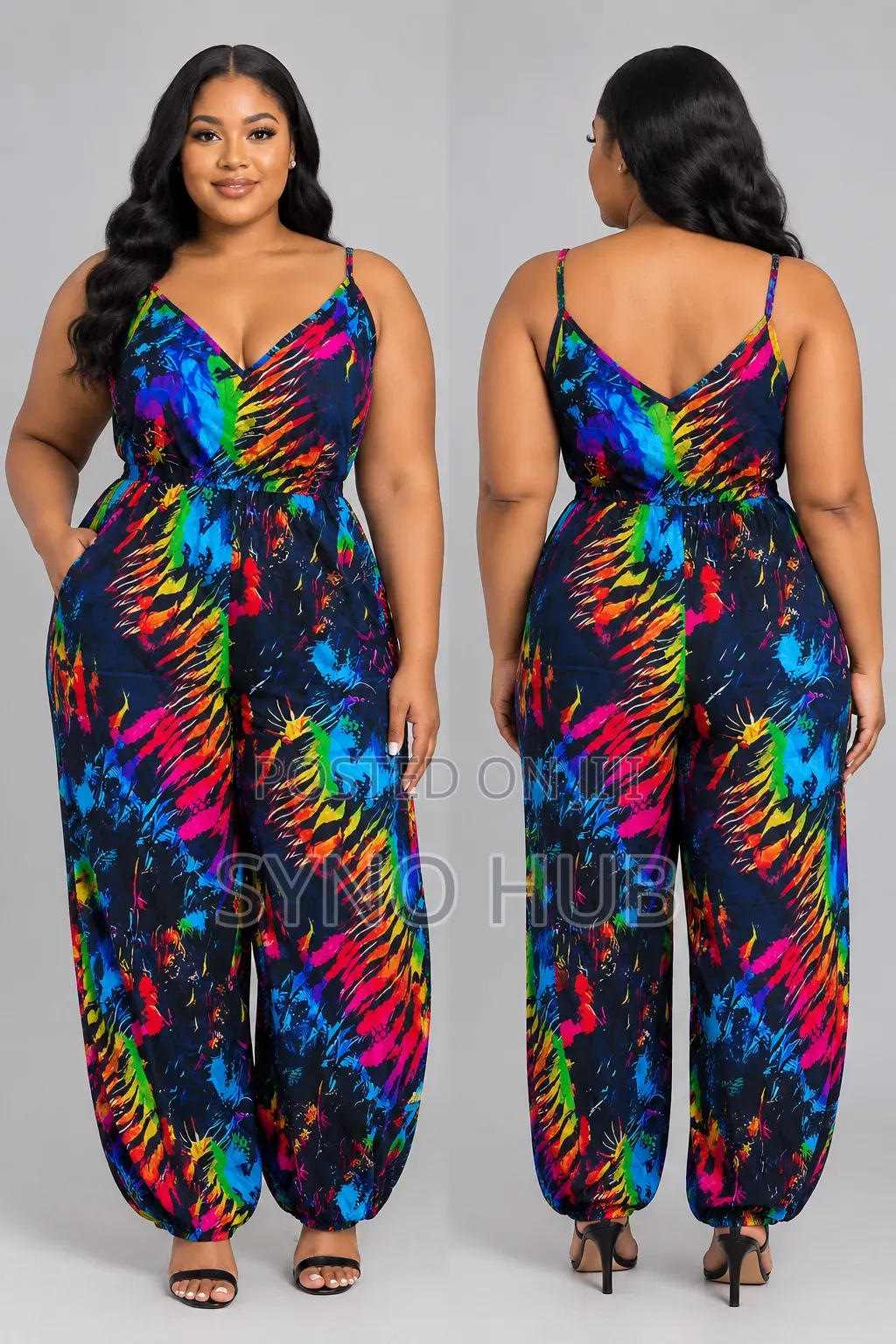 Mixed Colour Jumpsuit