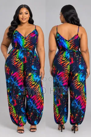 Mixed Colour Jumpsuit