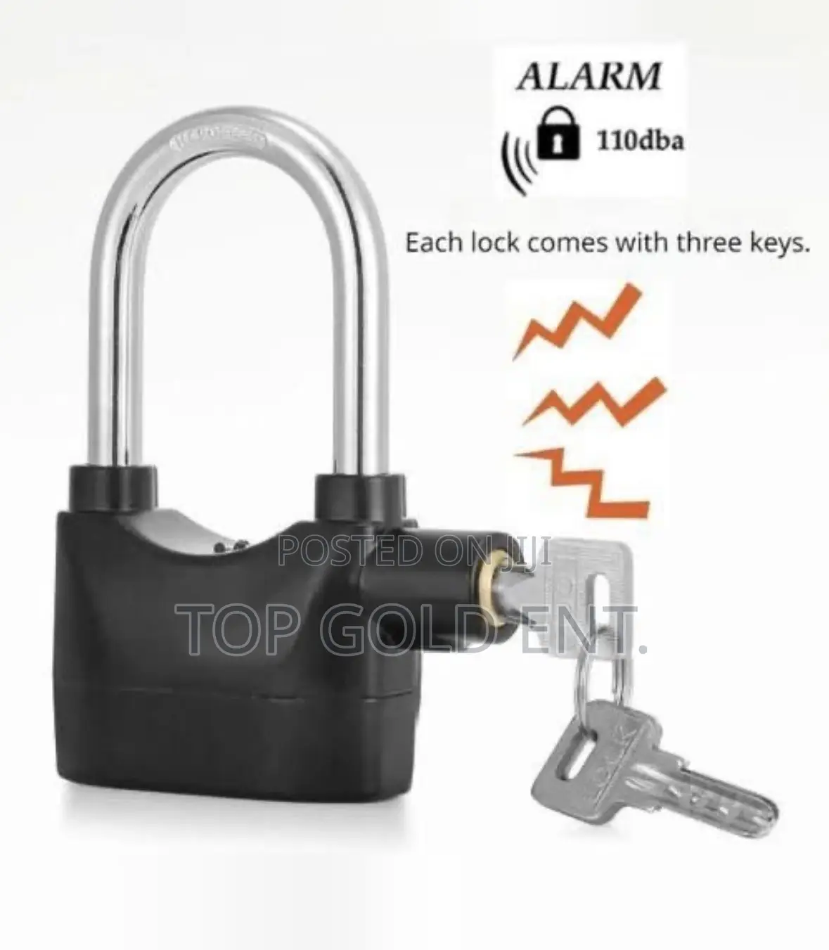 Alarm Security Padlock