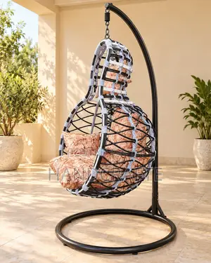 Black & White Swing Chair