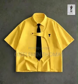 Luxury Unisex Shirt With Tie Now Available