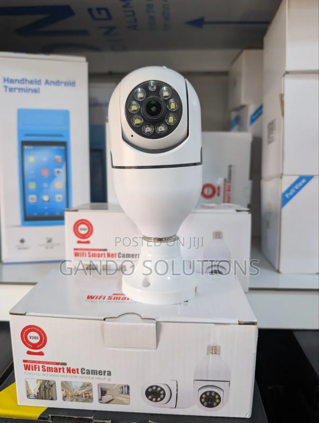 V380 App Spy PTZ Bulb Camera