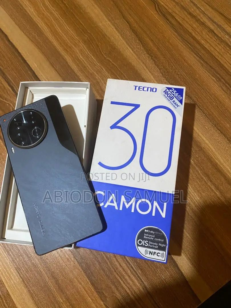 Tecno Camon 30 256 GB Black