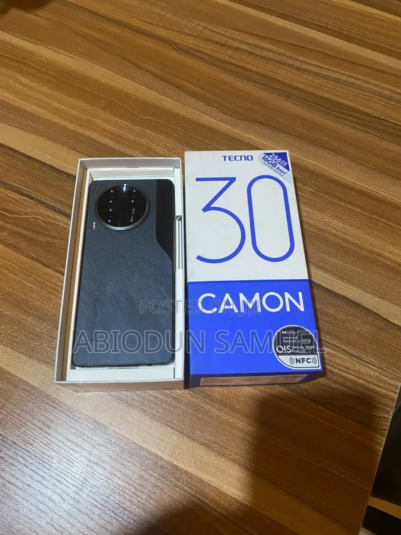 Tecno Camon 30 256 GB Black