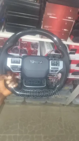 Compatible Sport Steering Wheel for Camry 2020-2025. Big Hole