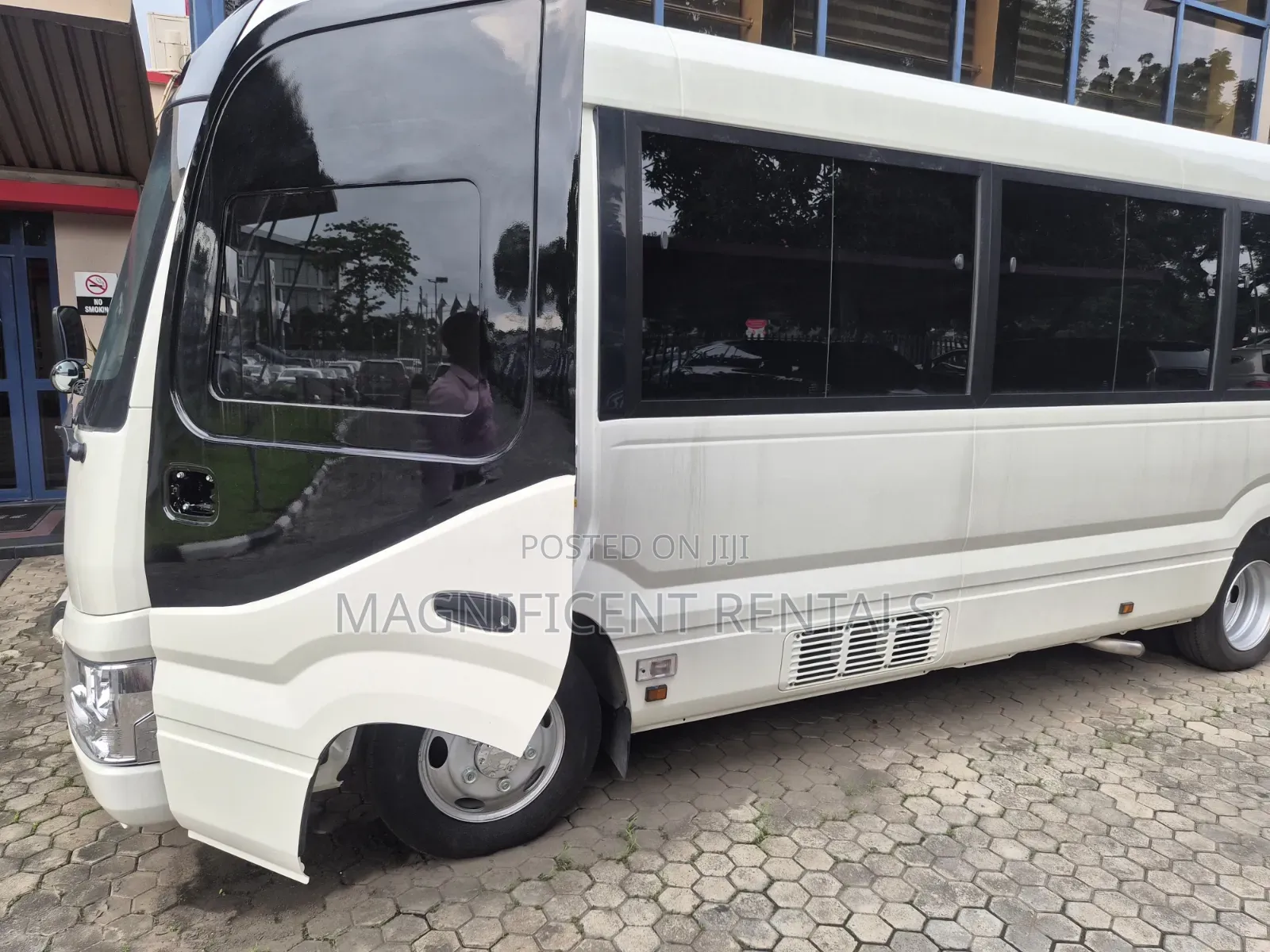 New Toyota Coaster 2025 White