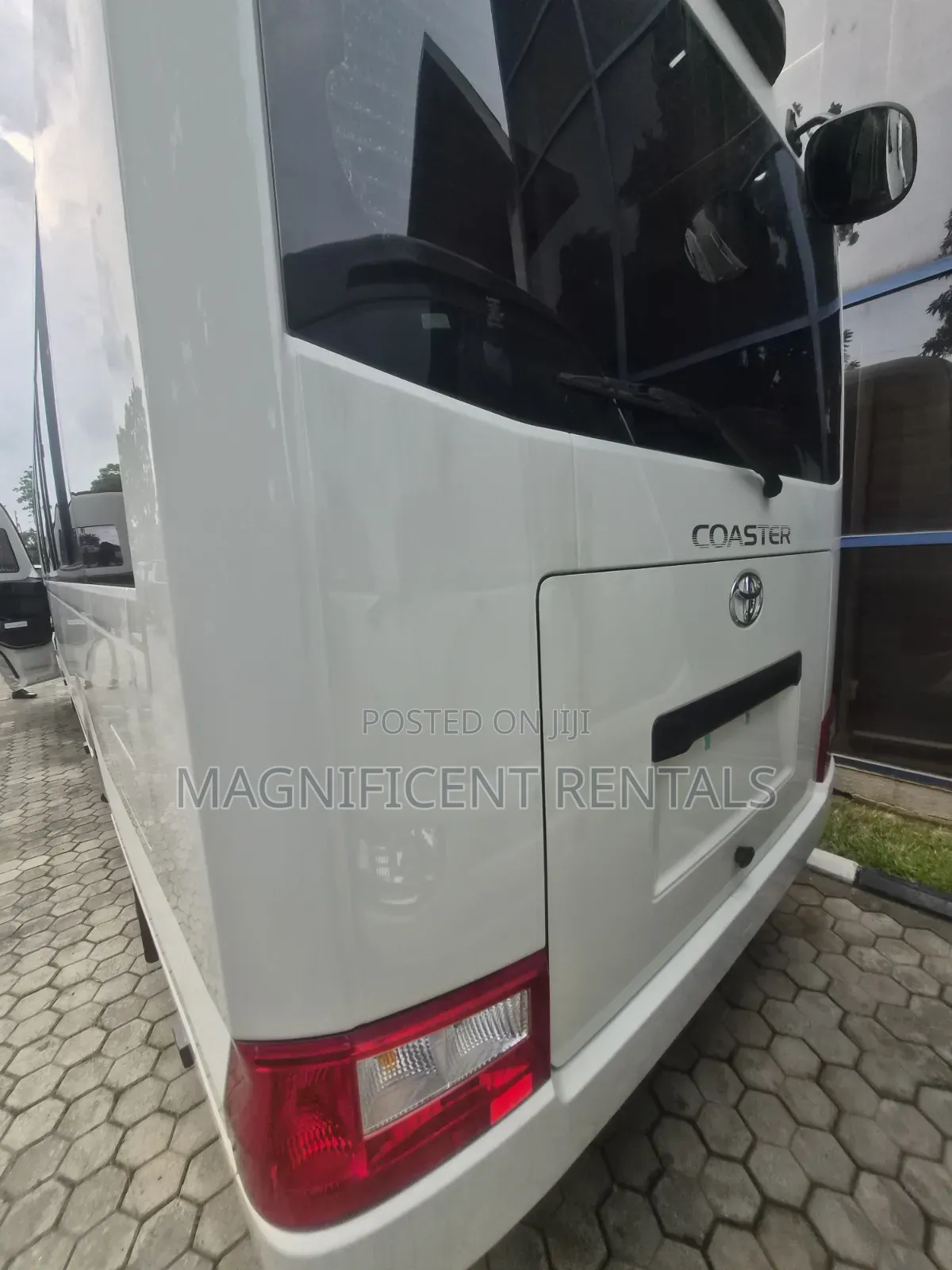 New Toyota Coaster 2025 White