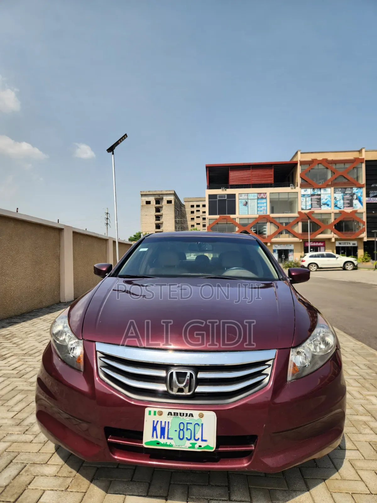 Honda Accord 2008 Maroon