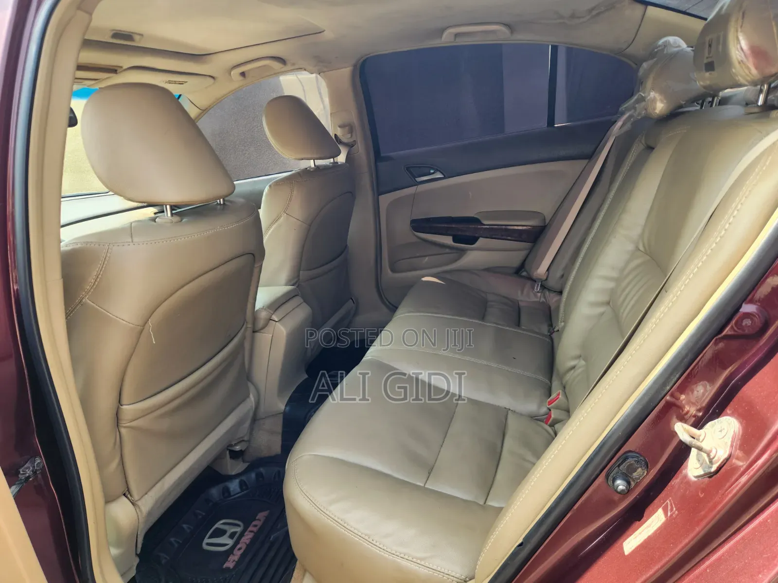 Honda Accord 2008 Maroon