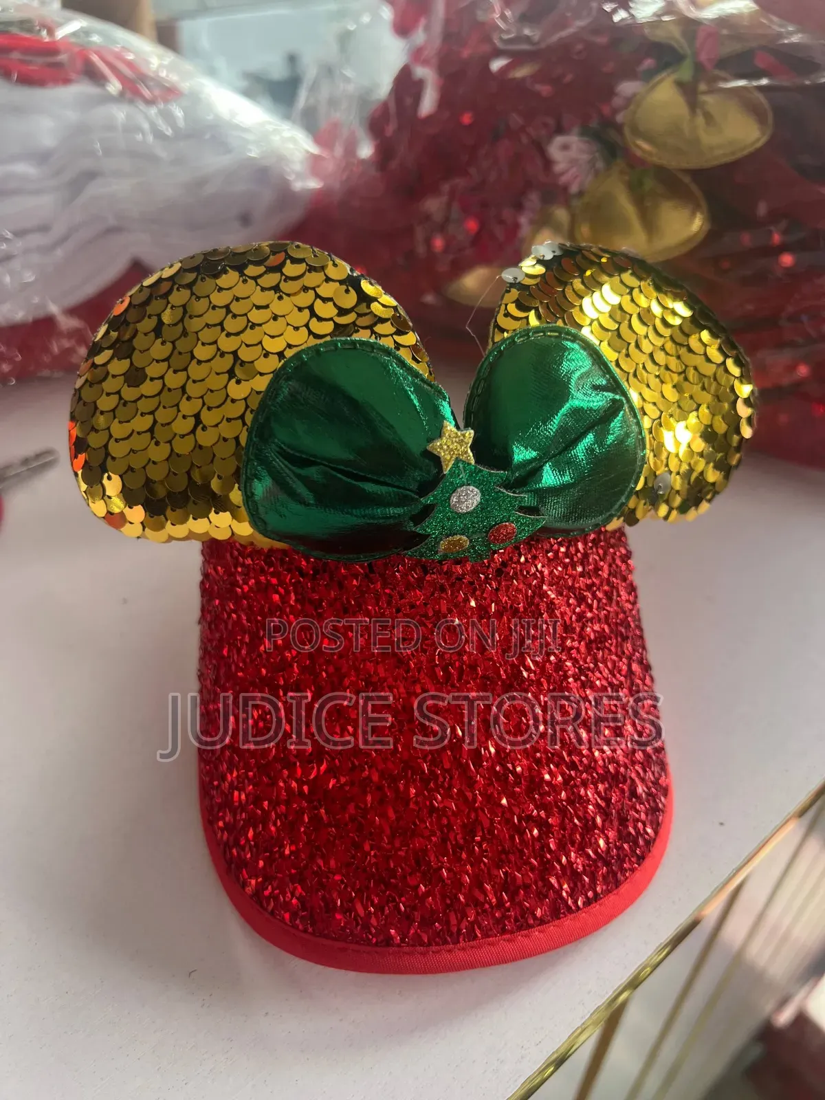 Christmas Face Cap