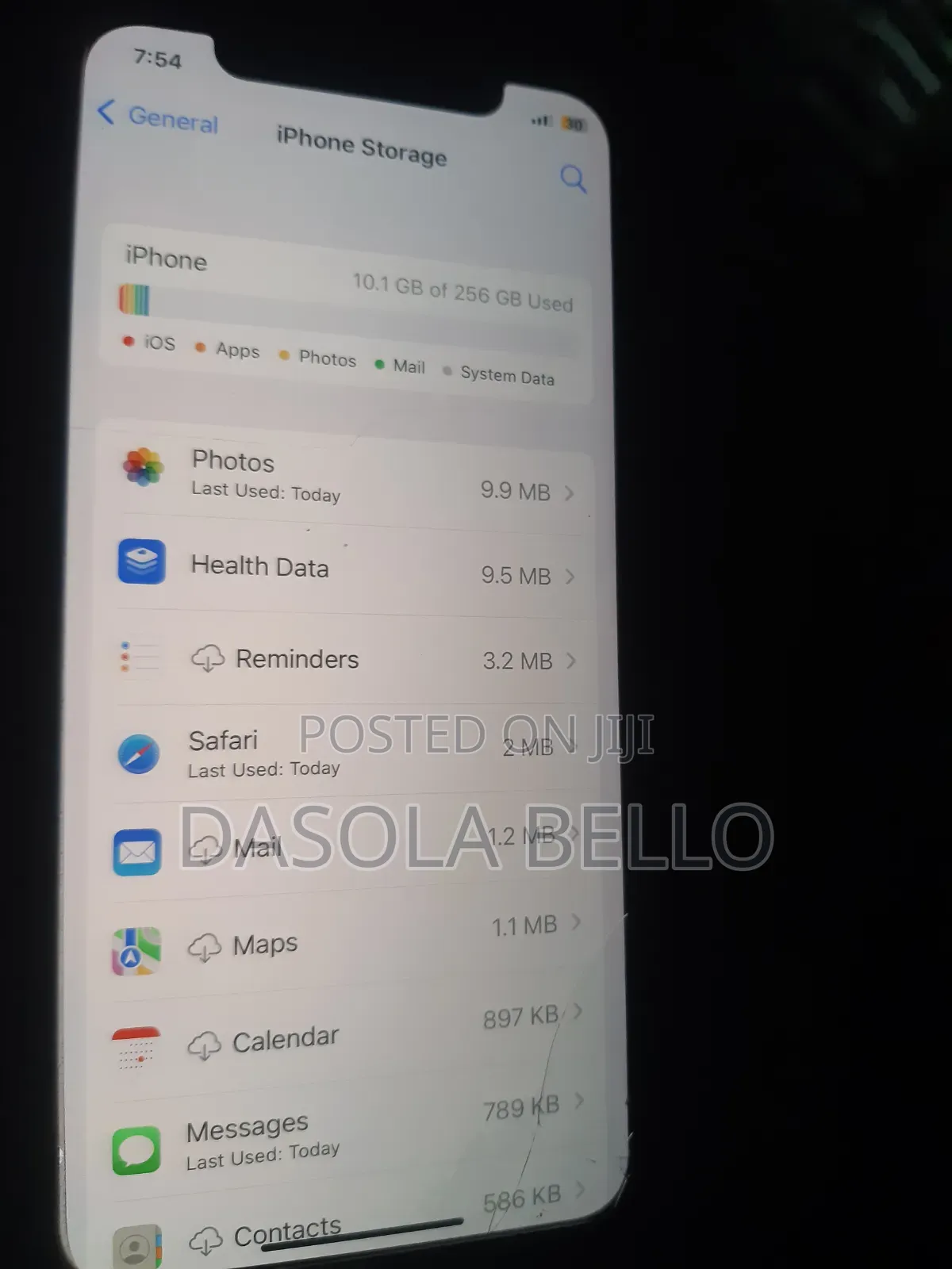 Apple iPhone X 256 GB Gray