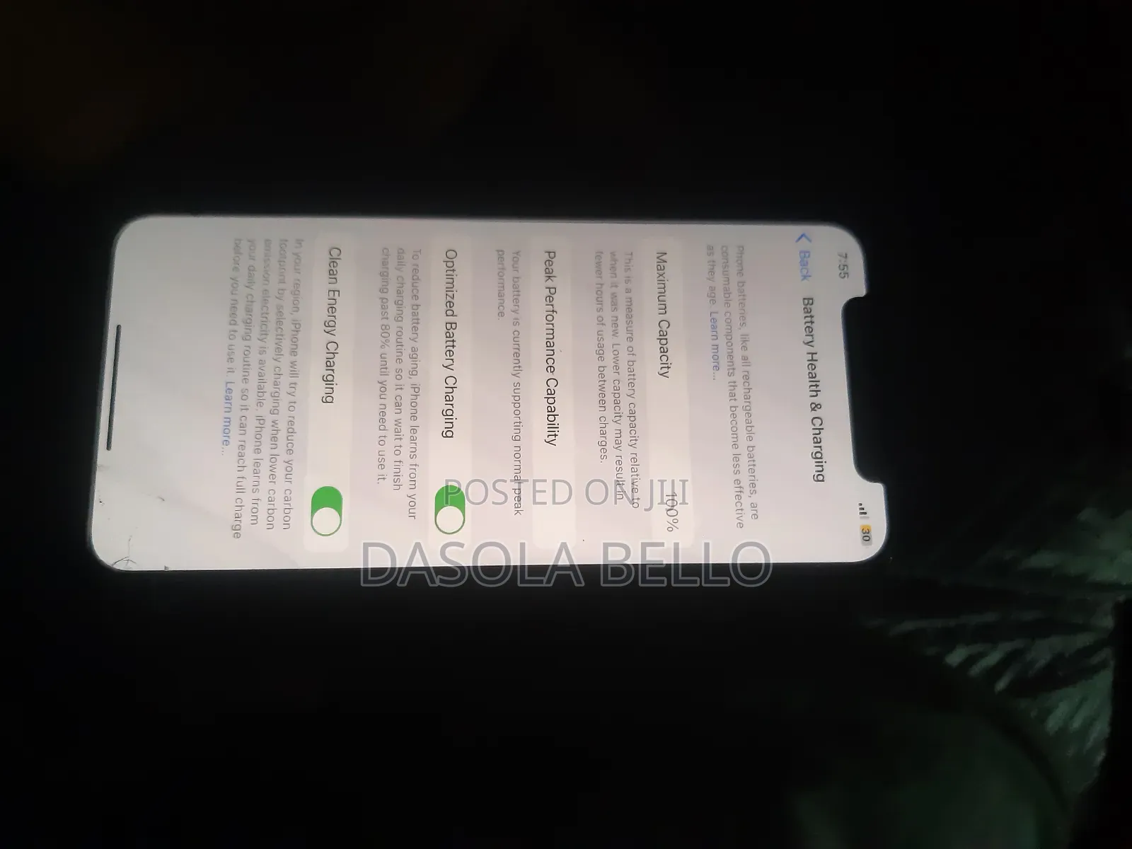 Apple iPhone X 256 GB Gray