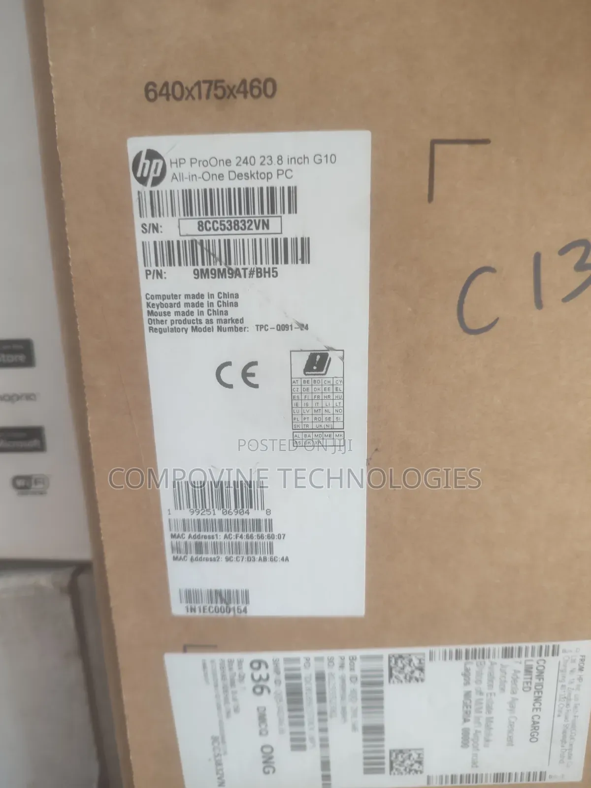 New Desktop Computer HP 290 G4 All-in-One 8GB Intel Core i3 SSD 512GB