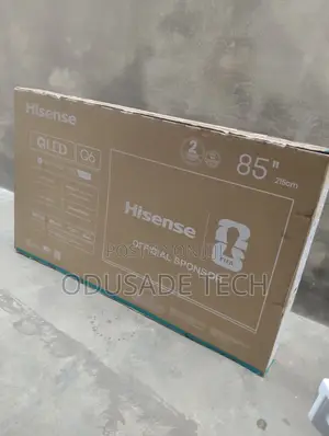 Hisense 85” QLED Television With Smart Features